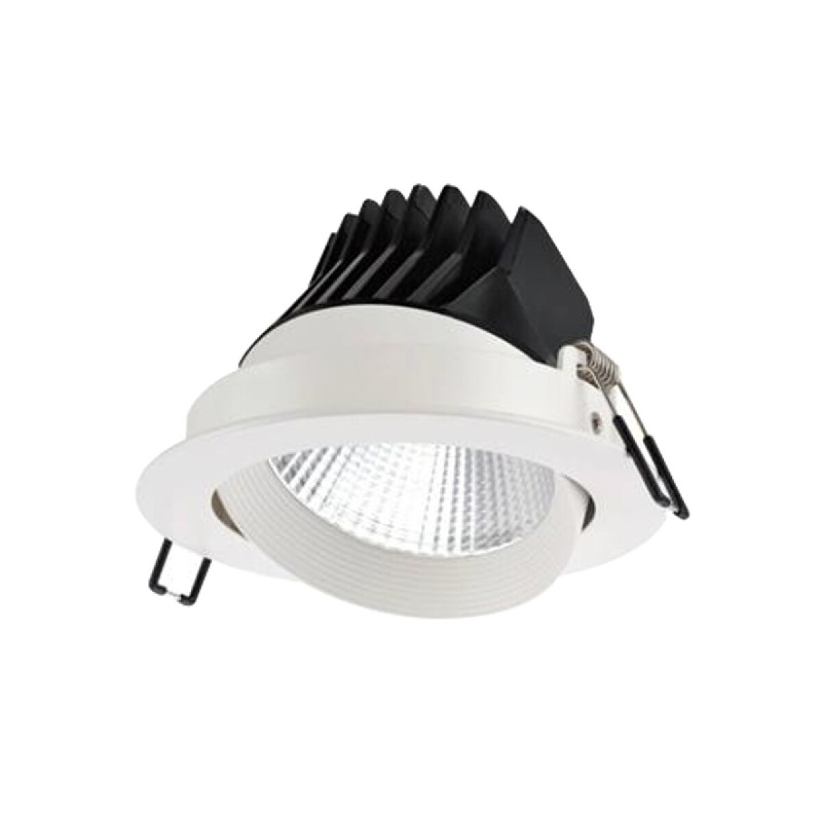 Luminaria de embutir LED integrado móvil 12W Ø11cm - NV0444 
