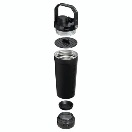 VASO STANLEY 20OZ VITALIZE SHAKER Vaso Térmico STANLEY Vitalize Shaker Capacidad 591ML Con Compartimento Inferior - Black