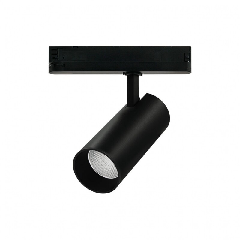 NANO ARTEFACTO TRACK LIGHT MADISON ORIENTABLE Luminaria Nano Madison Orientable de Riel Negra