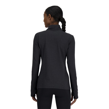 NEW BALANCE SPACE DYE QUARTER ZIP Black