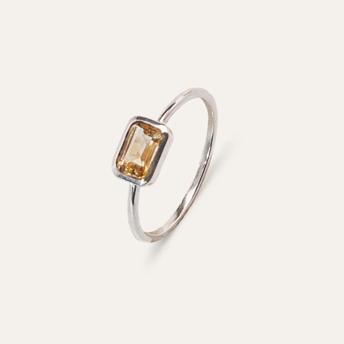 Anillo Frida Citrino - Plata 925 
