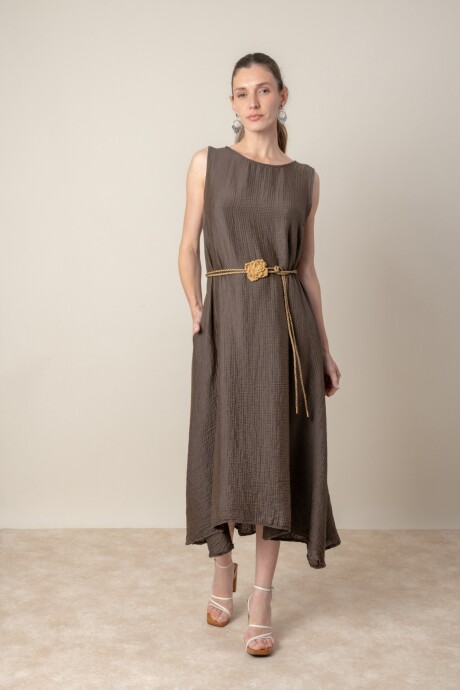 VESTIDO LUX LUNA Chocolate