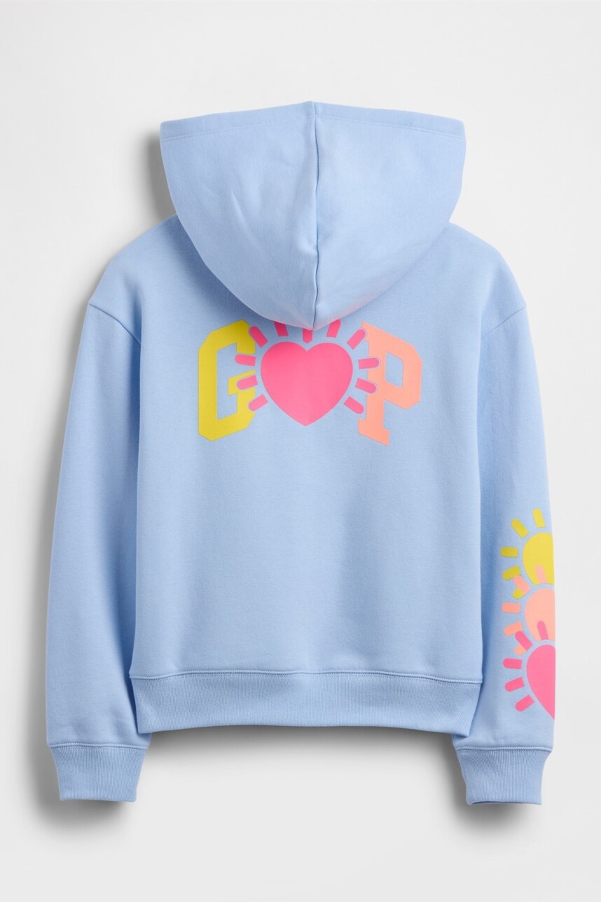 Canguro Logo Gap Niña Cerulean Blue