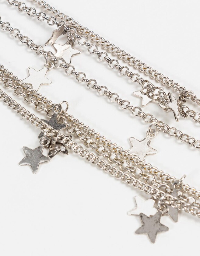 Chokers Bañada en Plata Chokers Cosmico Bañado En Plata - Plateado