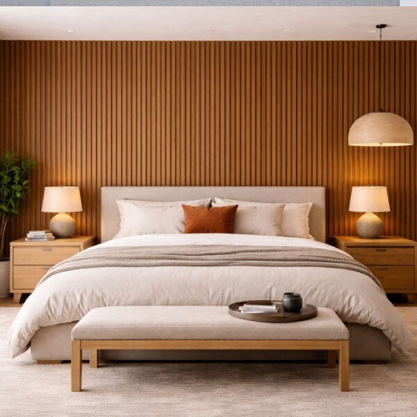 REVESTIMIENTO INTERIOR WPC - PANEL 16 CM X 2.90 MT MARRON REVESTIMIENTO INTERIOR WPC - PANEL 16 CM X 2.90 MT MARRON