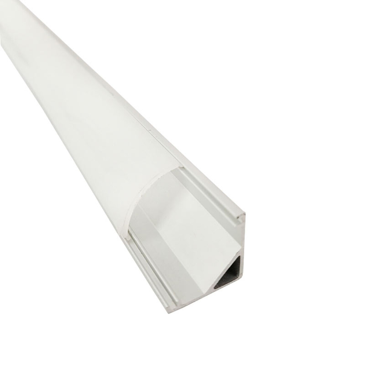 Regleta aluminio esquinera 1mt 16X16mm - ZU0678 