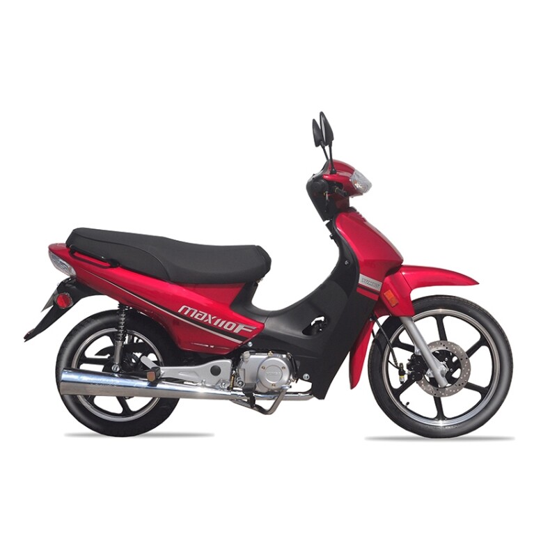 Moto Yumbo Cub Max110 F Llanta De Aleacion Rojo