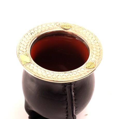 Mate de Alpaca y Bronce Y8 de ceramica