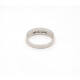Anillo Medio Sinfin En Oro 18K Blanco Y Brillantes Anillo Medio Sinfin En Oro 18K Blanco Y Brillantes