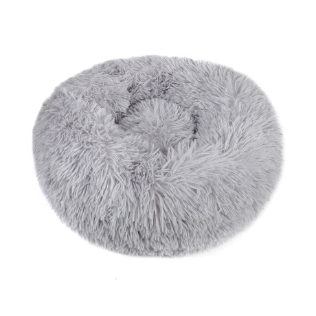 Cama tipo dona para Perro/Gato 60 cm Gris