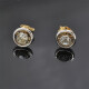Caravanas En Oro 18K Y Brillantes Caravanas En Oro 18K Y Brillantes