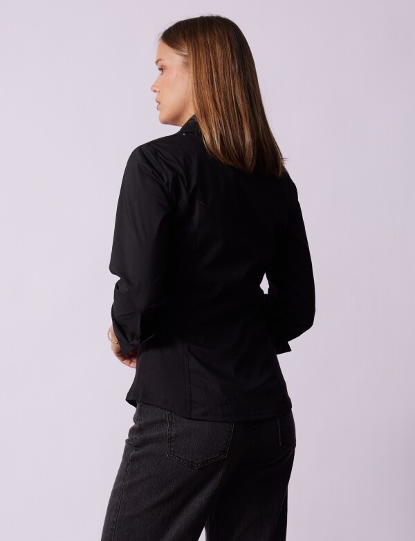 Camisa Tablitas NEGRO
