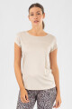 T-shirt piuma Gris