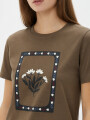 Remera Violeta Estampado 8