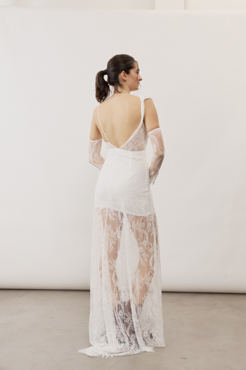 Vestido Rosel BLANCO