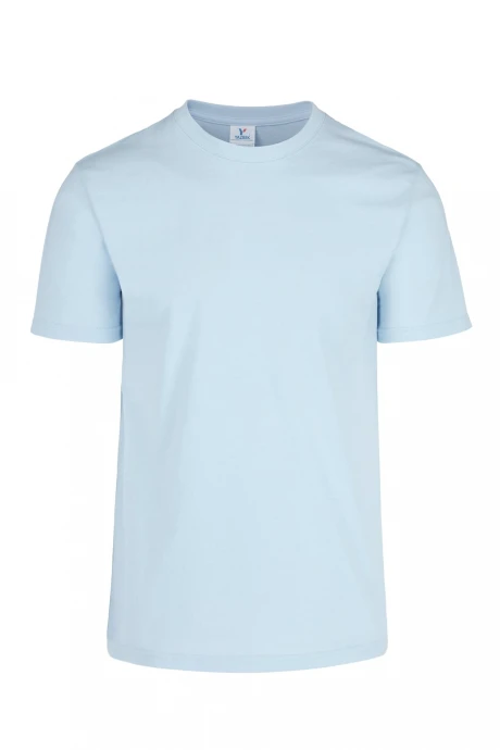 Camiseta a la base peso completo Azul claro