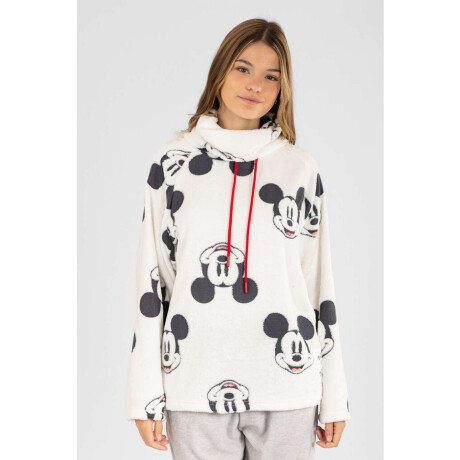 Sweater sherpa mickey Marfil