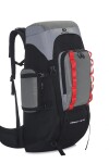 Mochila mochilera de trekking impermeable Gris