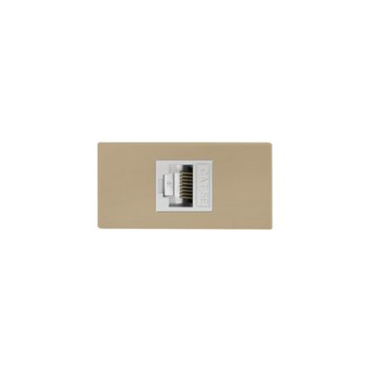 Módulo toma computación RJ45 cat. 6, beige-Reggio - M46278 