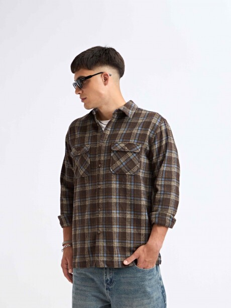 SOBRECAMISA YUCON MARRON