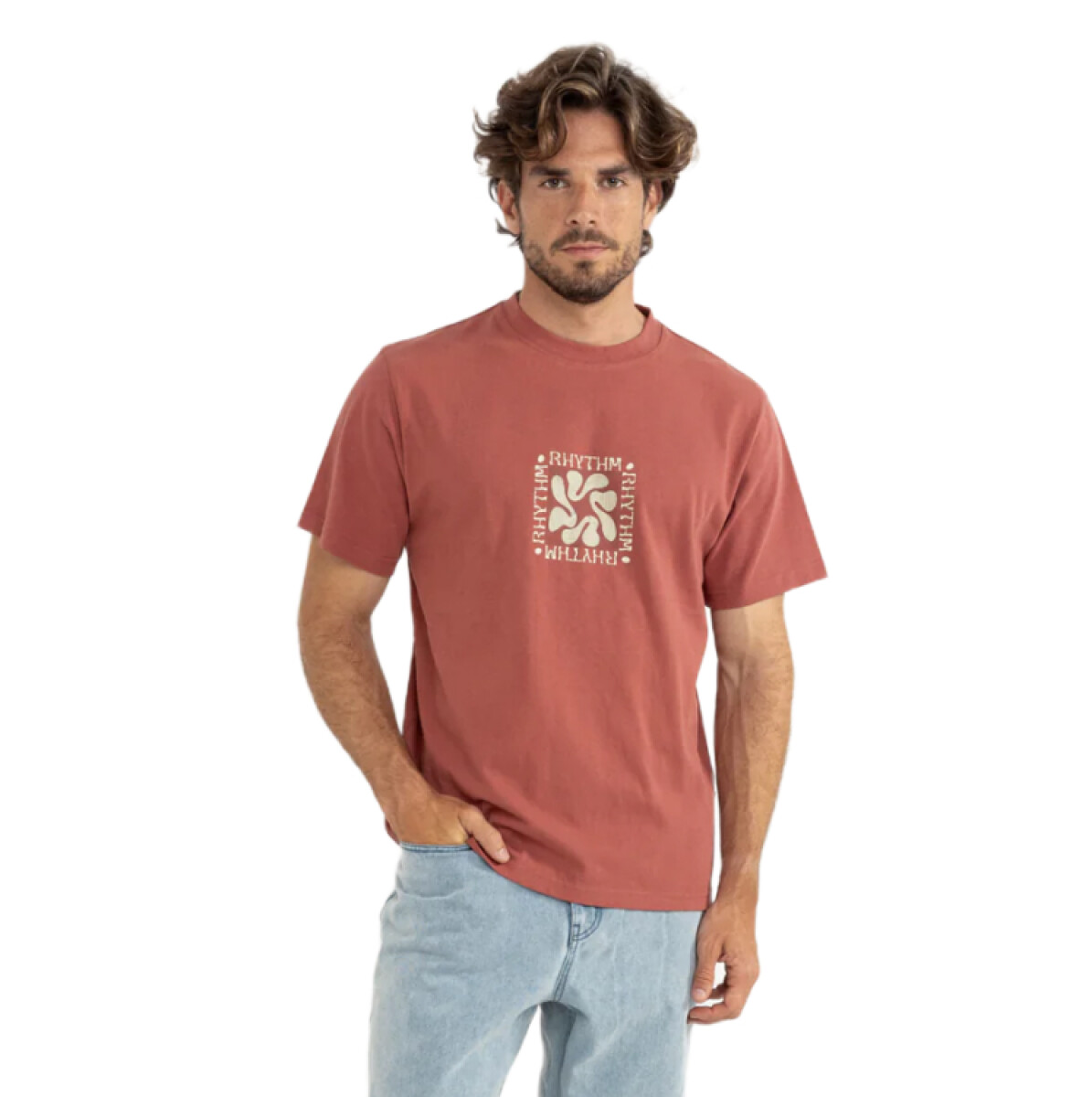 Remera Rhythm Grange Vintage - Rojo 
