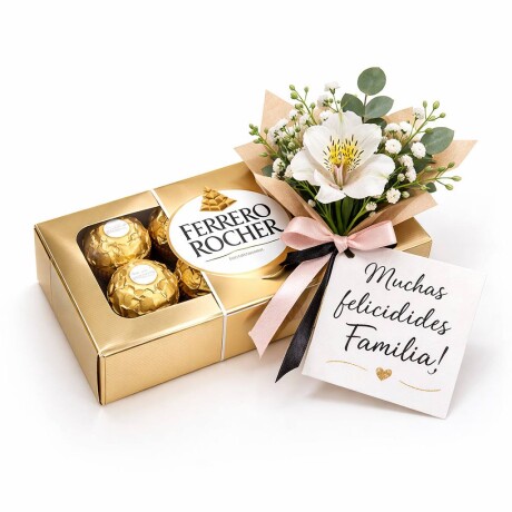 Ferrero Rocher para los flamantes papis Ferrero Rocher para los flamantes papis