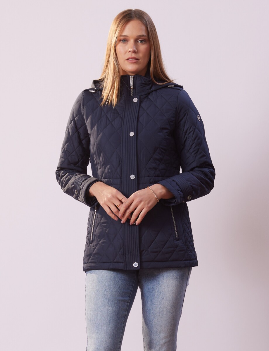 Campera Capitoneada - Azul 