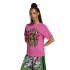 Remera de Mujer Adidas Graphic Farm Fucsia