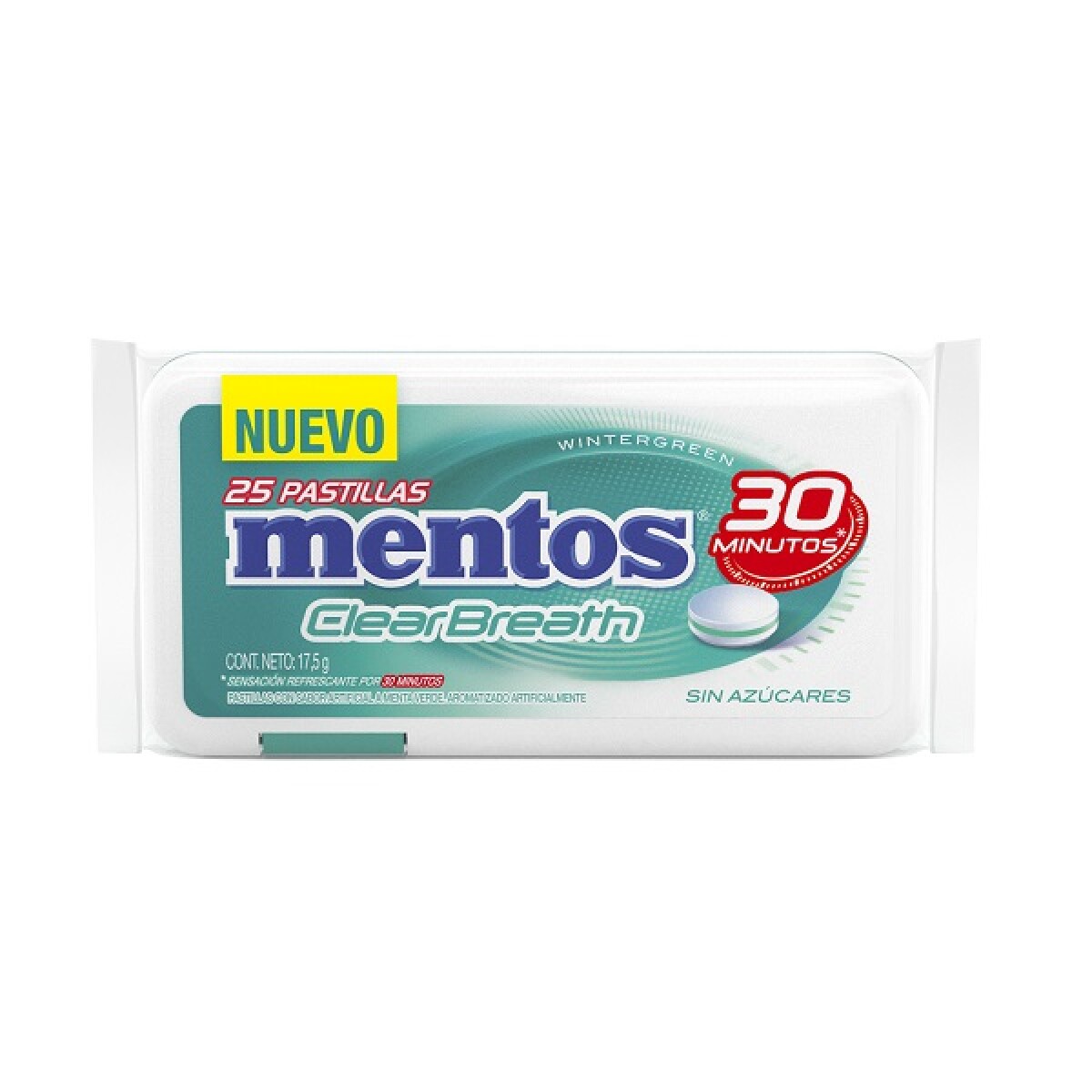 Mentos Clearbreath Wintergreen 17.5 Grs. 