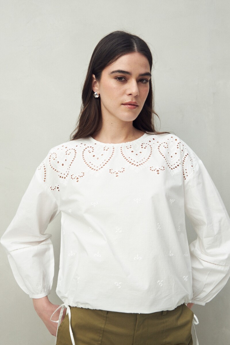 BLUSA GILI Blanco