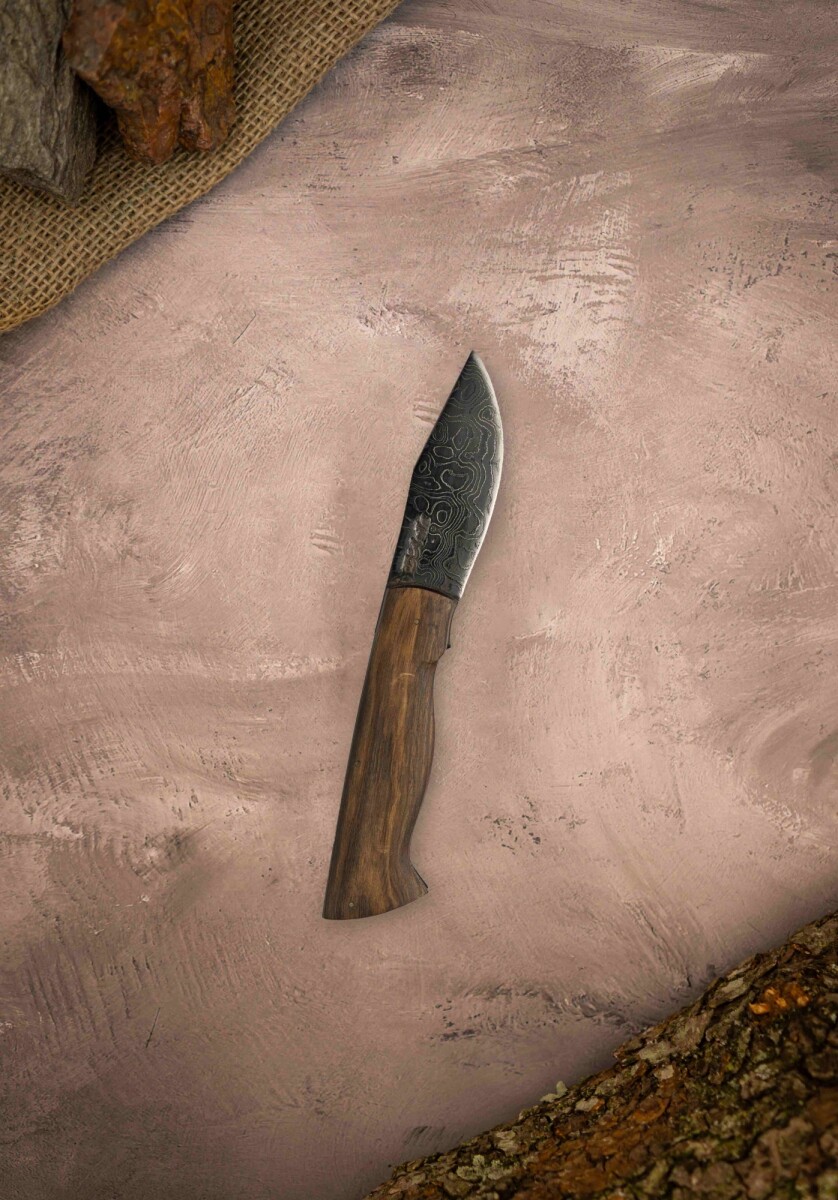 Navaja en Acero de Damasco 