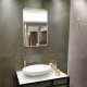 Porcelanato Para Piso Y Pared De 60X120 Porcelanato Rectificado Lapado Serie Lab Prissmacer GAMAS DE VERDE