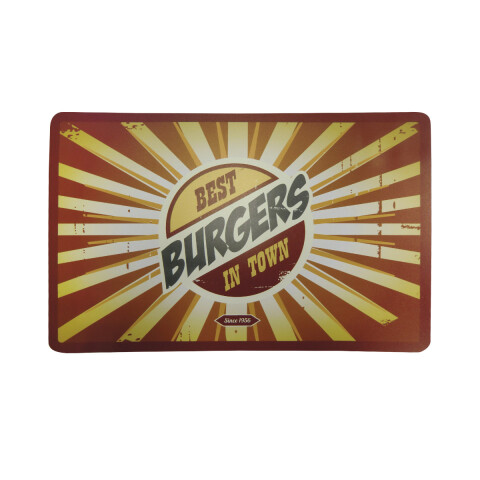 Individual Rectangular Burger 47 x 27 cm U