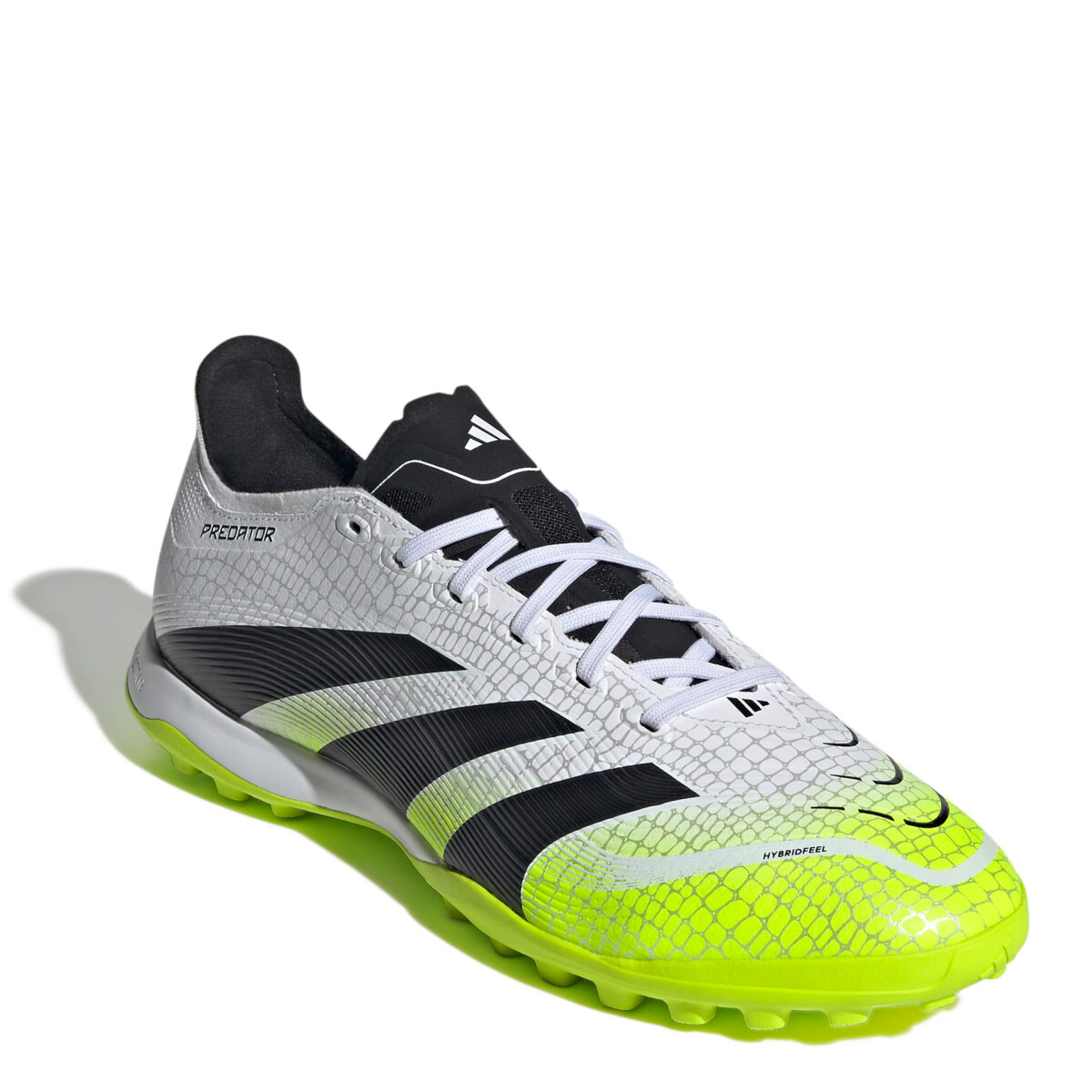 Championes de Hombre Adidas Predator League TF - Blanco - Negro - Amarillo Limón 