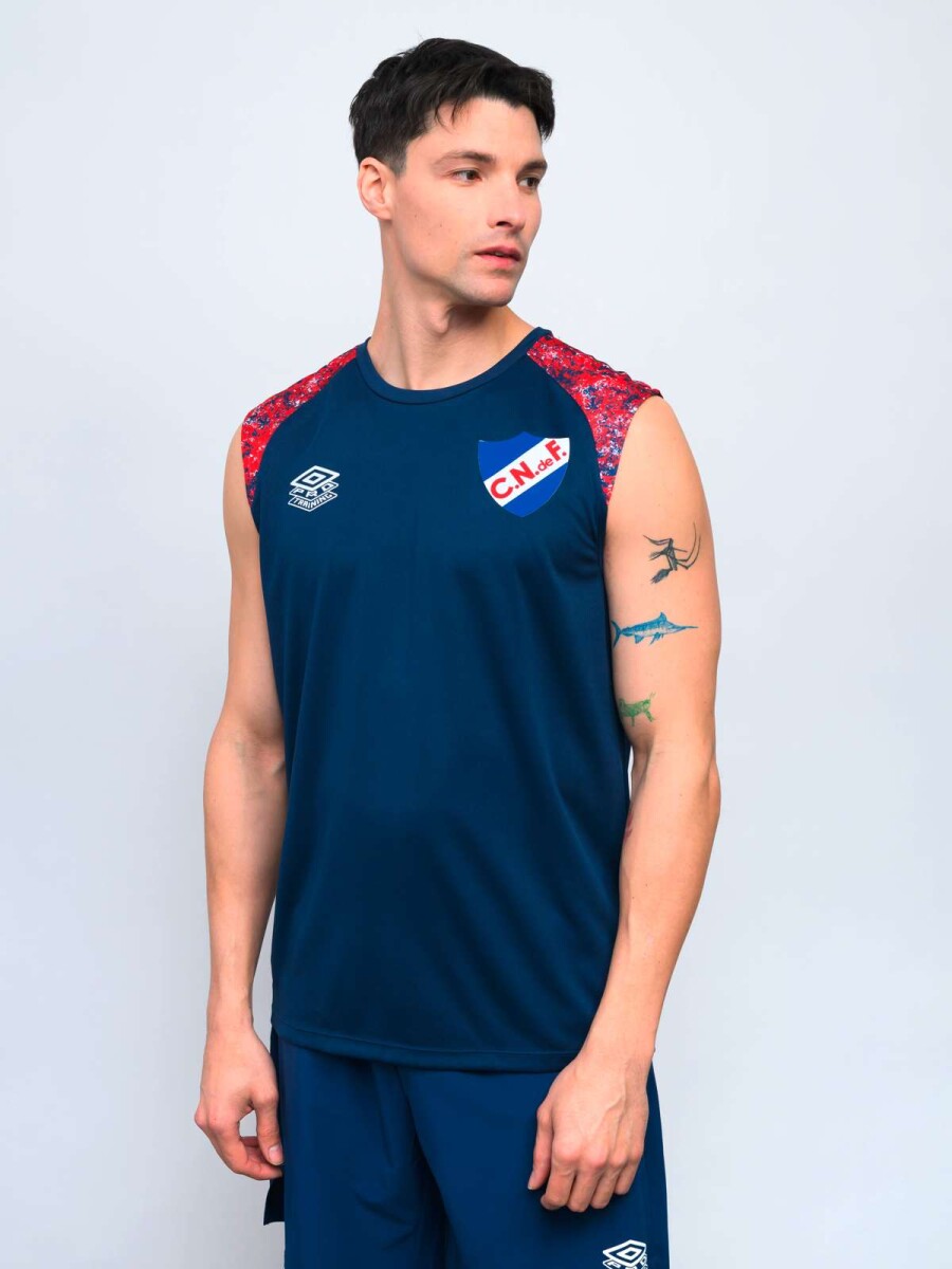 Remera Musculosa Pro Training Active de Hombre - Multicolor 