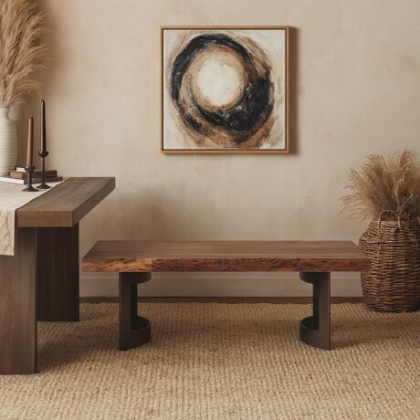 Mesa de centro BENT Marrón - UNICO