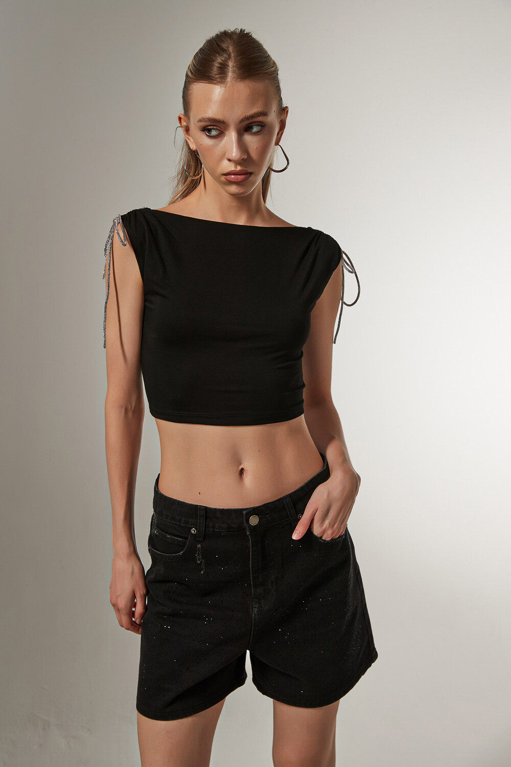 Tops Telefa Negro
