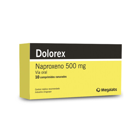 Dolorex 500mg 10 Comprimidos Dolorex 500mg 10 Comprimidos
