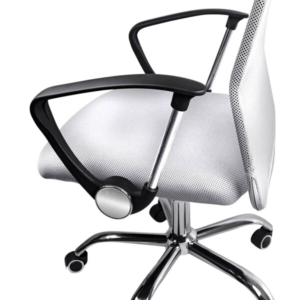 Silla de escritorio Oficina Sillon Ejecutiva Ergonomica giratoria Tela Mesh IMBACK Color Blanco Silla de escritorio Oficina Sillon Ejecutiva Ergonomica giratoria Tela Mesh IMBACK Color Blanco