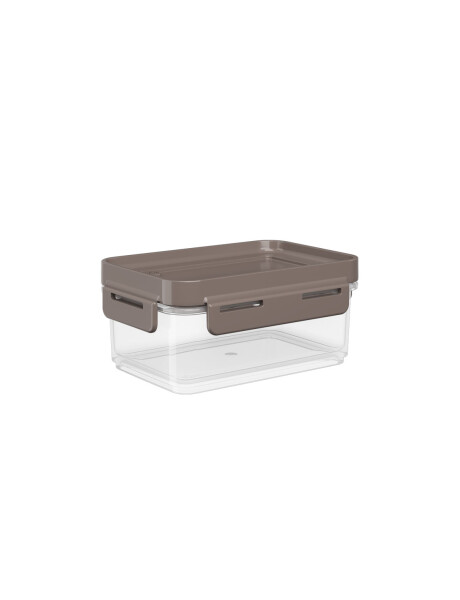 RECIPIENTE PLASTICO FLAP 250ML 13x9x6CM WARM GRAY RECIPIENTE PLASTICO FLAP 250ML 13x9x6CM WARM GRAY