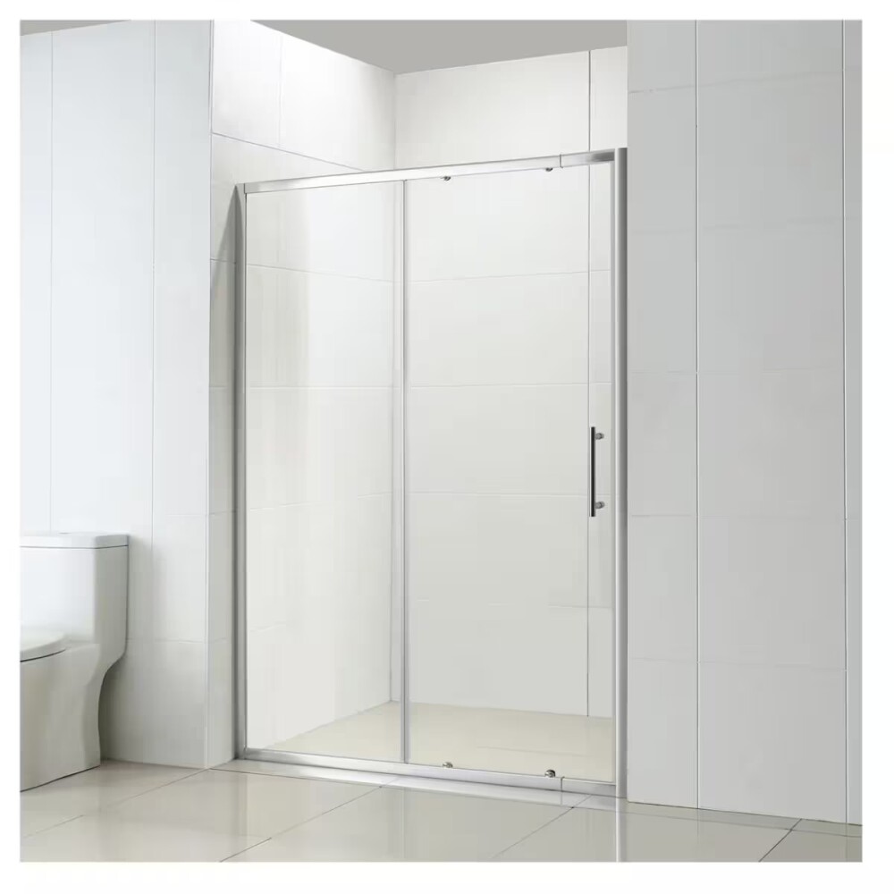 Mampara de vidrio regulable 120-134 cm Mampara De Vidrio Regulable 120-134 Cm