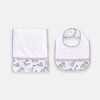 Kit Babero+Toalla Selva Beige