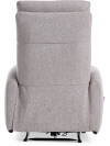Sillón de masaje VONSILD 1 cuerpo tela gris claro Sillón de masaje VONSILD 1 cuerpo tela gris claro