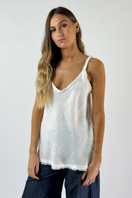 TOP LINO ASTRALIS Blanco