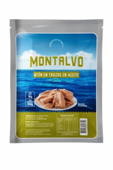 Atún en Trozos en Aceite Montalvo - 1 Kg. Atún en Trozos en Aceite Montalvo - 1 Kg.