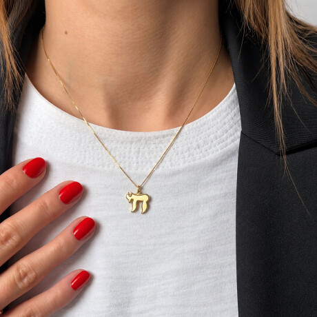 Colgante Jai de Oro Amarillo 18k Colgante Jai de Oro Amarillo 18k