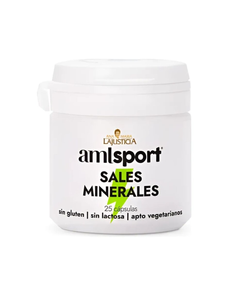 Sales Minerales 25 Caps Ana María Lajusticia 