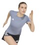 Polo Adizero E Tee Mujer Dark Grey