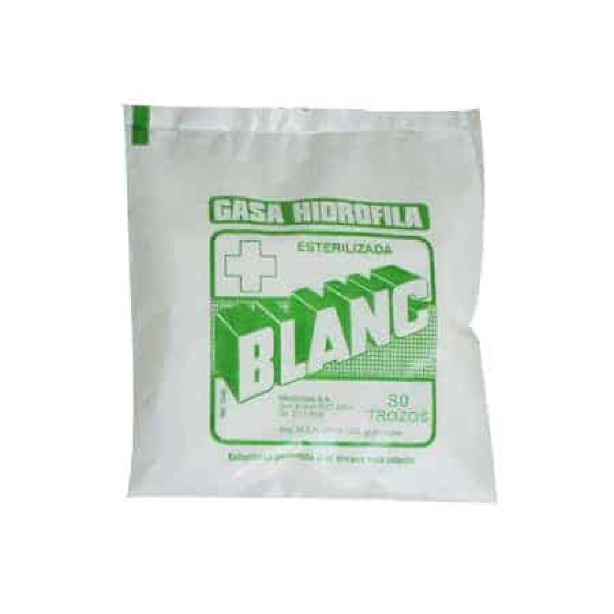 Gasa Estéril San Roque 8x8cm 80 Unidades 