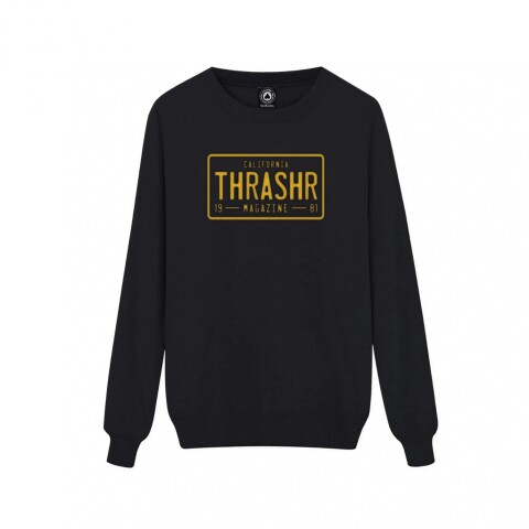 BUZO THRASHER LICENSE PLACE Black